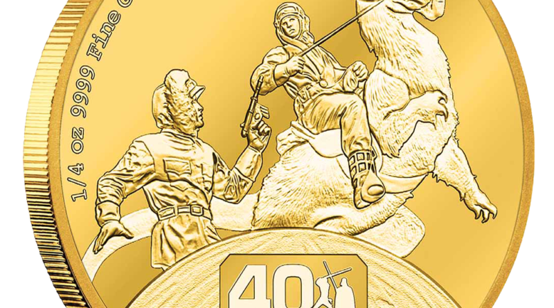 Niue 25 Dollar 2020 – Star Wars™ – Das Imperium schlägt zurück™ – 1/4 Oz Gold PP