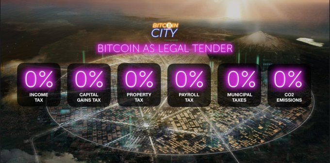 BITCOIN CITY – El Salvador plant Stadt in der sich „alles um Bitcoin dreht“