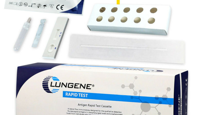 Antigen Schnelltest Delta Omikron Selbsttest Corona Test 25-100 Clungene Covid19