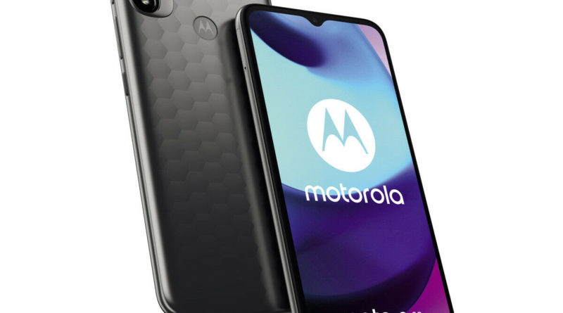 Motorola e20 grau DualSim 32GB Android Smartphone LTE 6,5″ HD+ 13MP Dual-Kamera