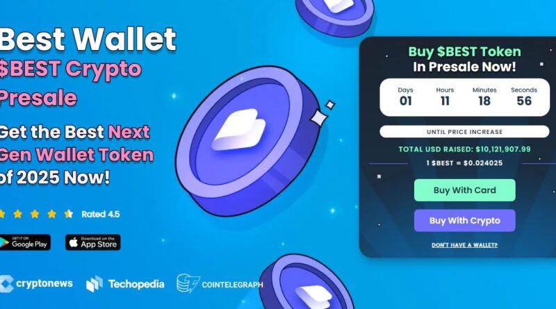 Best Wallet Smashes  Million in Token Presale