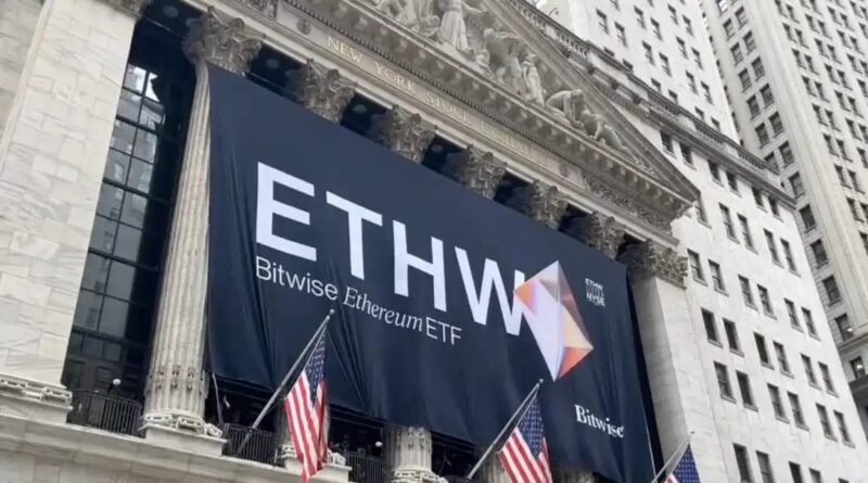 Bitwise Ethereum ETF on NYSE with Staking Model