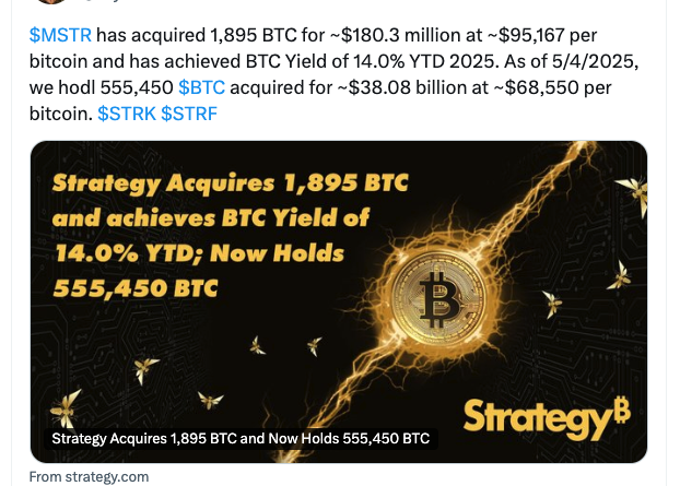 Strategy und Semler Scientific kaufen weiter Bitcoin (BTC)