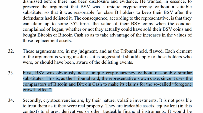 Binance erreicht Teilsieg in Verfahren um Bitcoin SV, britisches Gericht weist Klage ab