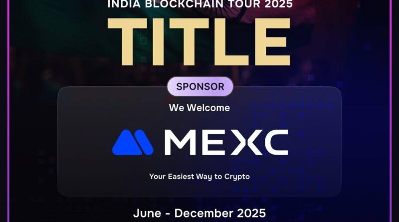 MEXC Sparks Massive Web3 Surge in India with Title Sponsorship of 2025 Blockchain Tour