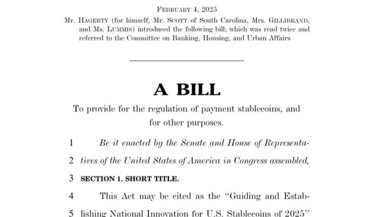 Senate to Fast-Track Landmark Stablecoin Reform