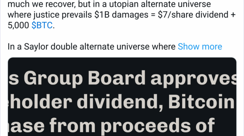 Genius Group will milliardenschweren Schadensersatz in Bitcoin investieren