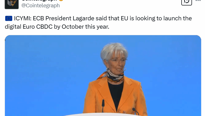 CBDCs machen Orwells Roman 1984 zur Realität