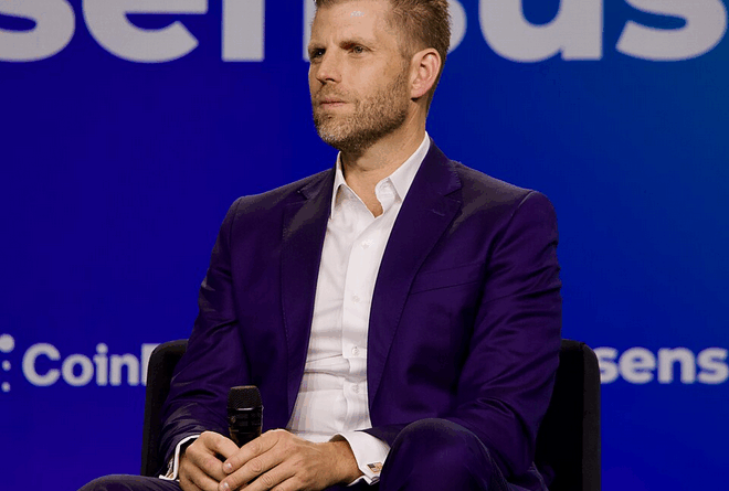 Eric Trump über Krypto-Schwenk der Familie Trump