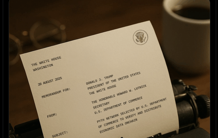 Chainlink und Pyth werden offizielle Blockchain-Oracles für US-Wirtschaftsd