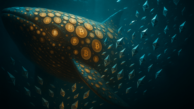Long-Silent Whale Resurfaces, Fueling Bitcoin and Ethereum Shockwaves