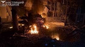 Ukrainian strikes hit energy facilities in Russian region’s capital – governor — RT Russia & Former Soviet Union