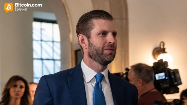 Eric Trump Believes Bitcoin Will Reach  Million; Prediction Markets Say Otherwise