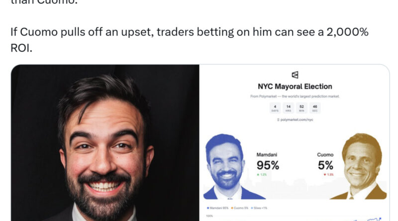 Polymarket wegen illegalen Krypto-Wetten verboten