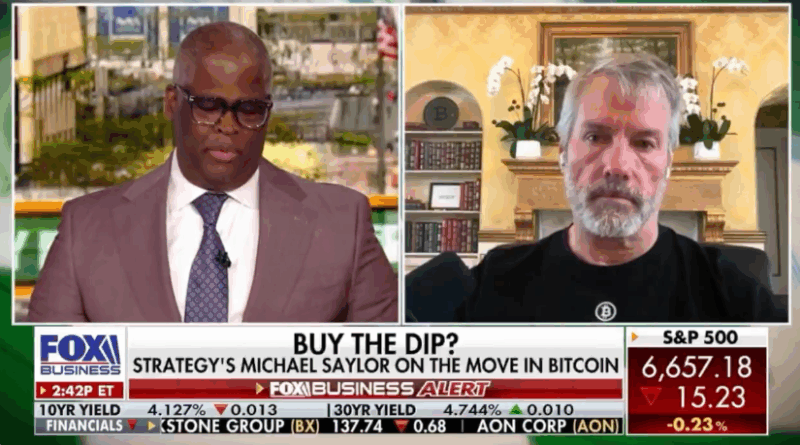 Wall Street hat Bitcoin (BTC) “geschadet”: Saylor hält dagegen