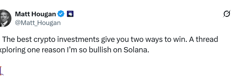 Solana bietet Anlegern „zwei Wege zum Erfolg“ – Bitwise-CIO