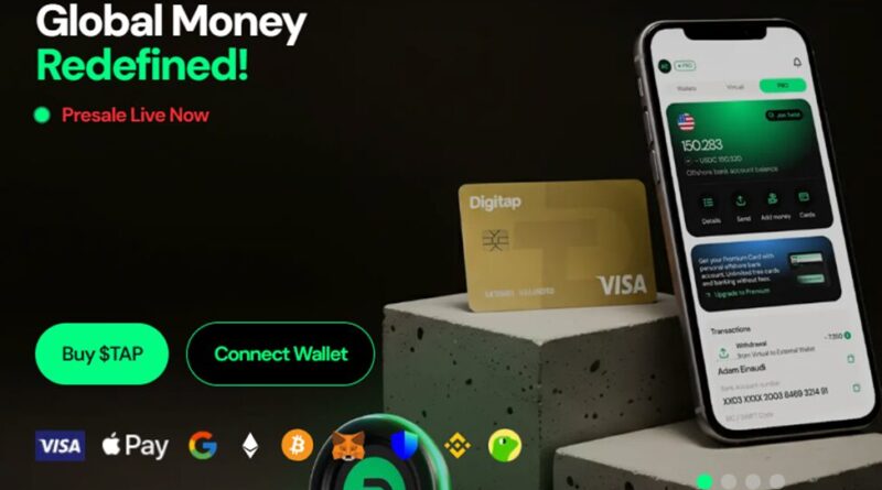 Ethereum and Solana Hold Steady, Digitap Emerges as a Utility-Driven Alternative