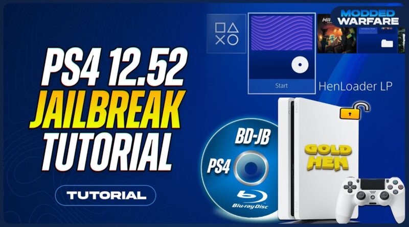 Full PS4 12.52 Jailbreak Tutorial