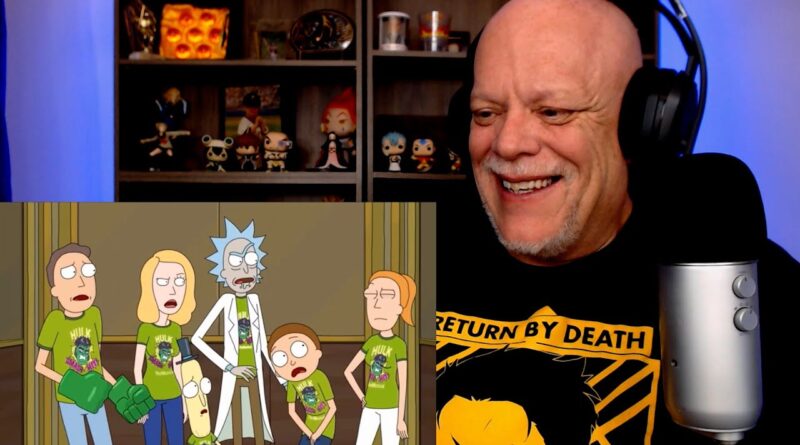 RICK & MORTY REACTION | TRY NOT TO LAUGH | The Sarcasm Flows From Rick! 😂😂