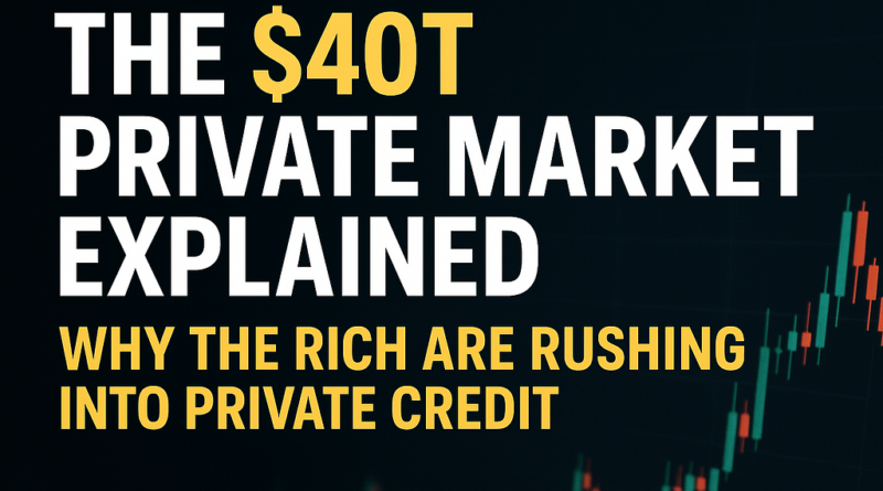 The T Private Market EXPLAINED: Why the Rich Are Rushing Into Private Credit