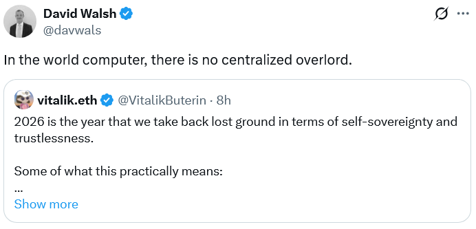 Grundwerte von Ethereum dürfen nicht der Adoption geopfert werden