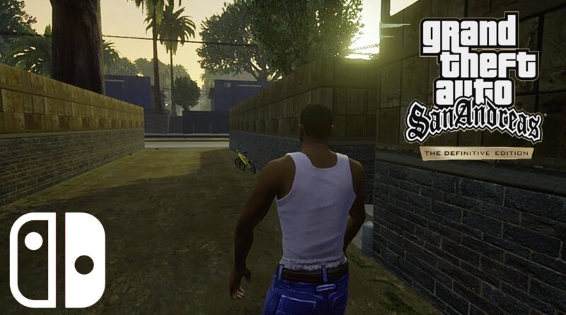 Grand Theft Auto San Andreas Definitive Edition – Nintendo Switch Download Free