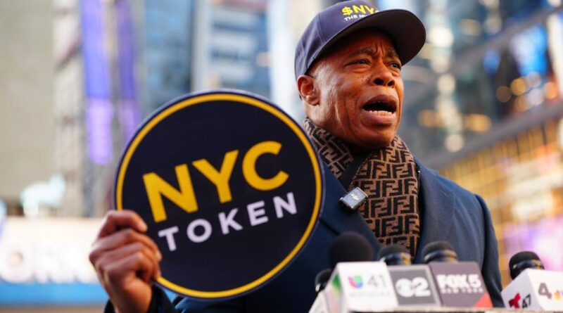 Eric Adams’ NYC Token Explodes Into Crypto With 0M Frenzy, 80% Crash, and Rug Pull Fears