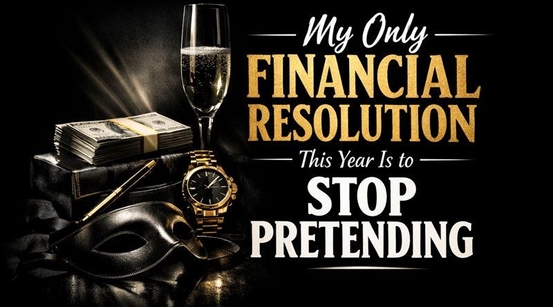 My Only Financial Resolution This Year Is to Stop Pretending