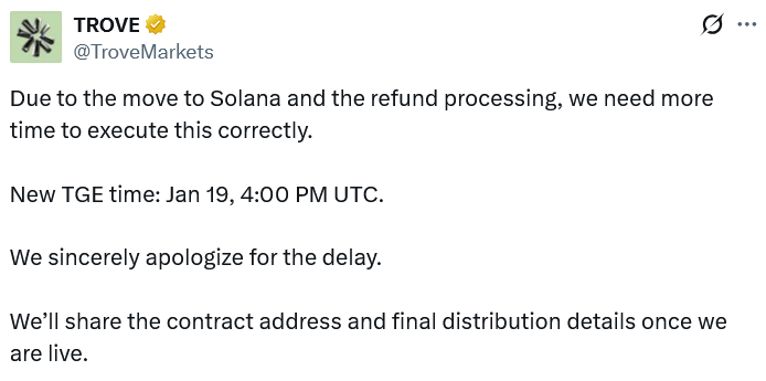 Unterstützer fordern Rückzahlung von Trove: Wegen Schwenk auf Solana