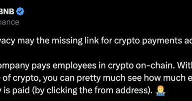 CZ: Fehlender Onchain-Datenschutz behindert Krypto-Zahlungen