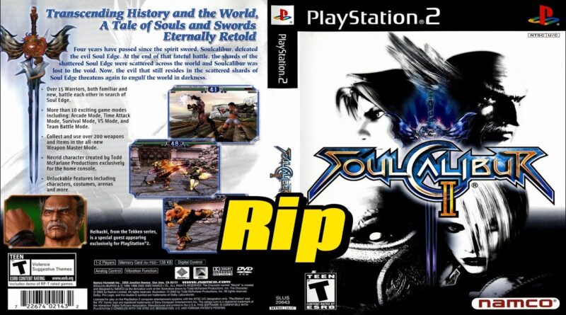 Soulcalibur II (USA/Europe)  – PS2 Download Free