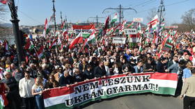 ‘We will not be a Ukrainian colony’ – massive rally held in Budapest (VIDEO)