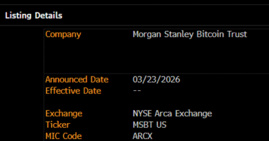 Morgan Stanley’s Bitcoin ETF Nears Launch on NYSE – Crypto News Bitcoin News 1774569606_Morgan-Stanleys-Bitcoin-ETF-Nears-Launch-on-NYSE-–-Crypto.png