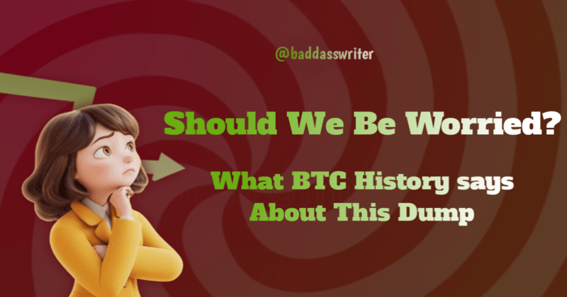 Should We Be Worried? A Historical Look At Bitcoin’s Latest Dump