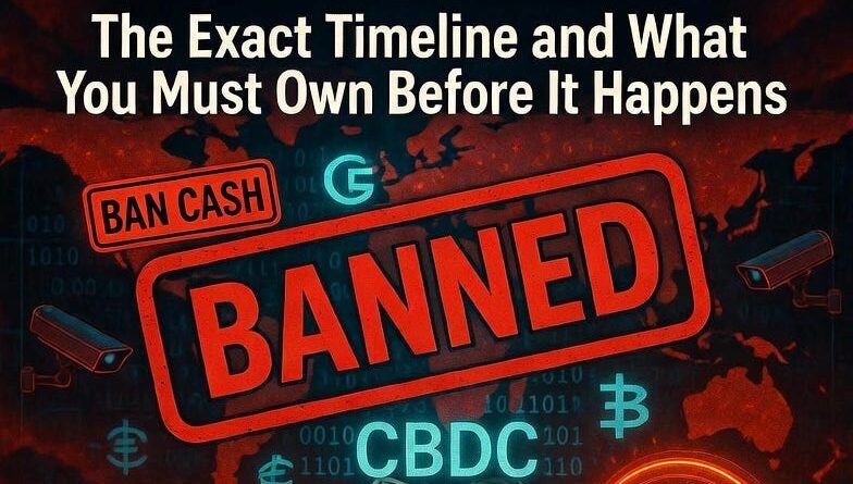 They’re About to Ban Cash Worldwide — The Exact Timeline and What You Must Own Before It Happens
