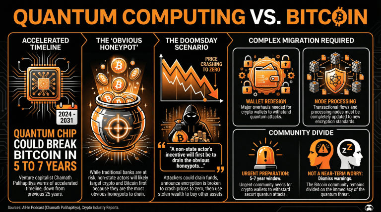 VC Chamath Palihapitiya Warns Non-State Actors Will Leverage Quantum Computing to Attack Bitcoin’s ‘Honeypot’ – Crypto News Bitcoin News