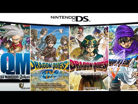 Dragon Quest ALL Games for DS collection