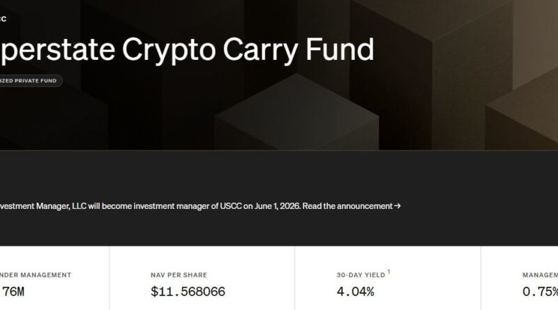 Bitwise Enters Tokenized Fund Market With 8M USCC Takeover